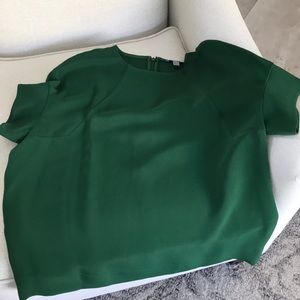 Green blouse